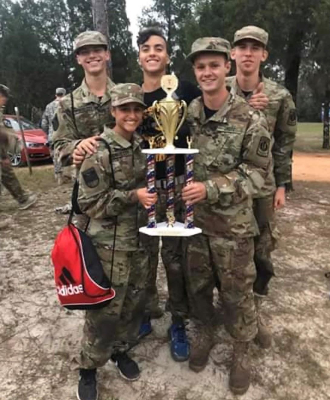 JROTC Mixed raider competition photo 